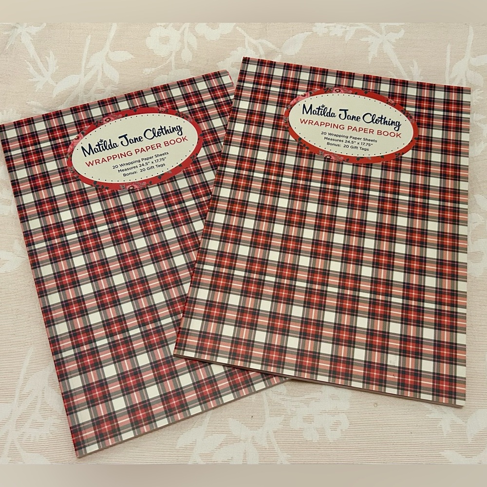 Matilda Jane Gift Wrapping Sheets Book.  NEW